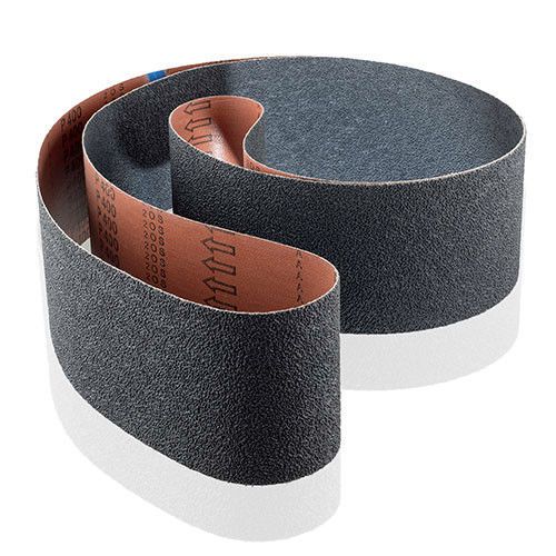 2x72 Sanding Belt, 400 Grit, RB598 Y, (SC) by Hermes Abrasives - Lot of 10 belts