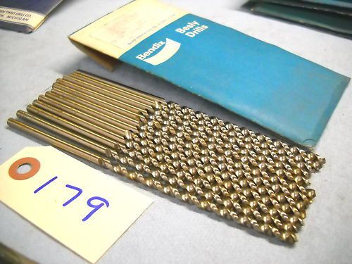 12 NEW BESLY TAPER LENGTH DRILLS #10 .1935 HSS USA 179