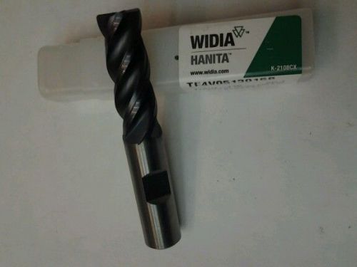 WIDIA HANITA SOLID CARBIDE ENDMILL 1/2 DIA  4 FLUTE R.030  P/N TF4VO513015B