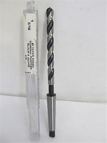 Viking Drill &amp; Tool 14270 Type 510, 5/16&#034; 1MT HSS Taper Shank Drill Bit