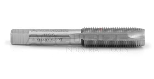 M14 x 1.5 Metric HSS Spiral Point Tap, ANSI, Ground, 3 Flute, D6, #SPT-14M-150