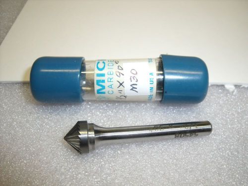 1/2&#034; x 1/4&#034; x 1/4&#034; x 2-3/8&#034; 90 degree Micro Carbide Cone Shape Burr 1/2&#034; x 1/4&#034;