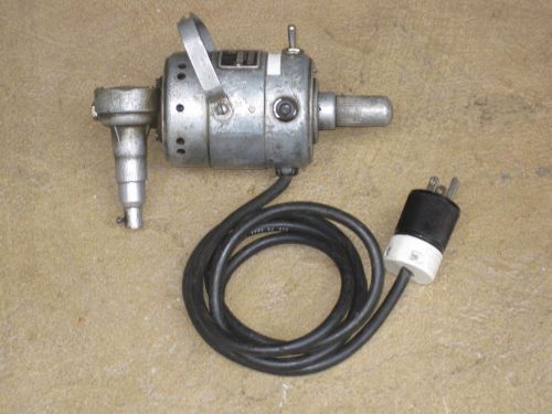 DEAL! GESSWEIN / FOREDOM MACHINE MODEL EE MOTOR - 110-130 VOLTS AC-DC