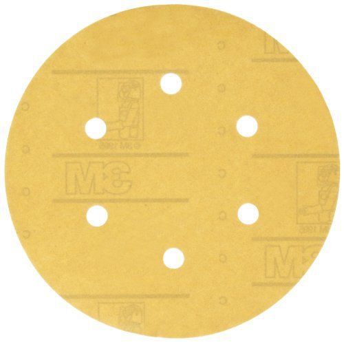 3m 236u hookit paper d/f disc , hook and loop attachment, aluminum oxide, 6&#034; for sale