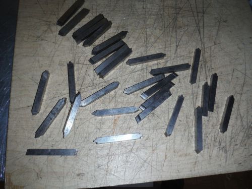 PILE OF STEEL TEMPLETS GEAR GAUGE STANDARD POSSIBLE METAL LATHE CUTTER