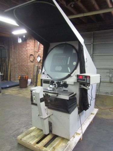 30&#034;  scherr-tumico 22-2500 optical comparator, w/ quadrachek 2000 for sale