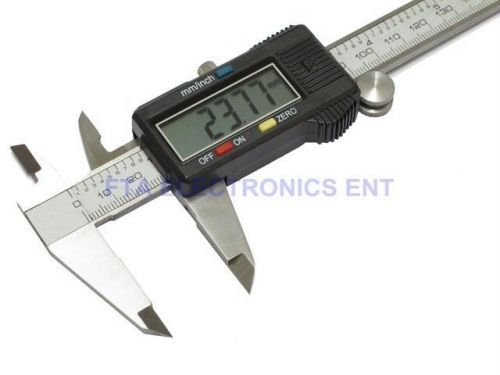 Digital Caliper Vernier Micrometer Measuring Tool with 11mm LCD Shop Engineering