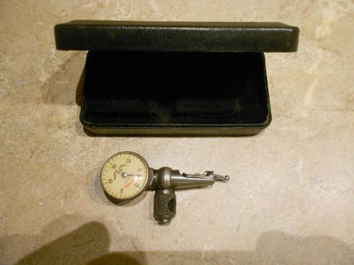 Vintage strarrett Universal test indicator the last word with original case. 711