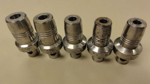 (5) KOMET TOOL ADAPTERS A32 ABS50-H, D SERIES