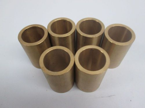 LOT 6 NEW FMC 202620 BRASS BUSHING 41X29X64MM D261594