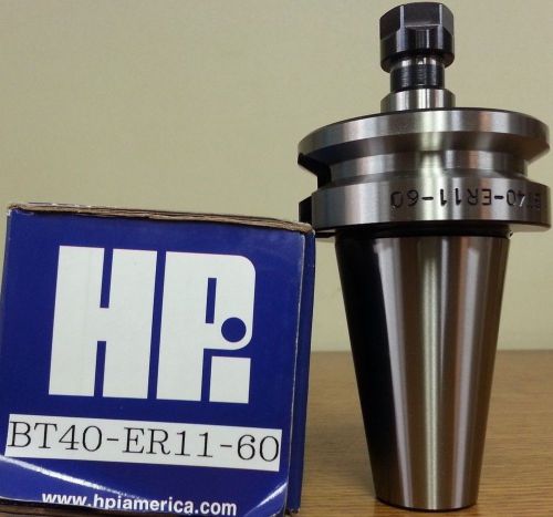 HPI Pioneer BT40 ER11 Collet Chuck 2.36&#034; Coolant Thru **NEW**