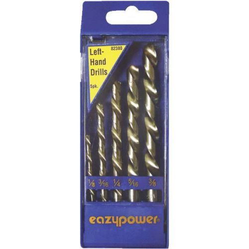 Eazypower Corp 82380 5-Piece Left Hand Drill Bit-5PC LEFT HAND BIT SET