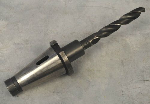 LYNDEX N5004-0003 MORSE TAPER ADAPTER w/ CHICAGO HS 15/16 DRILL BIT #26