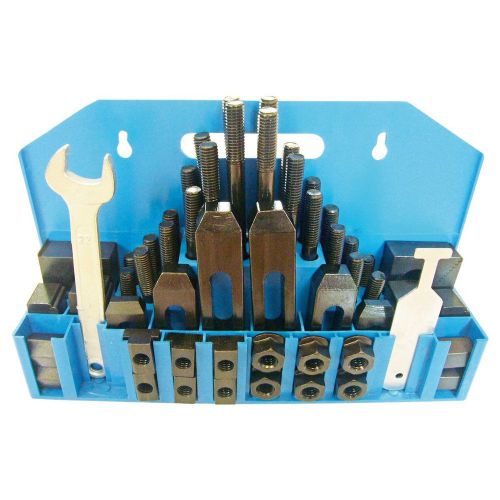 New hhip 3900-0001 58 piece clamping kit (5/8 inch t-slot) stud size 1/2-13 for sale