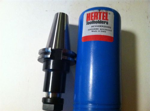 HERTEL HCV40ER20393 COLLET CHUCK Series ER-20 CAT 40