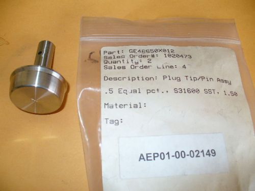 Fisher parts, Plug Tip/Pin Assy. P/N GE46650X012