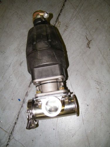 Itt advantage valve actuator 2&#034; 3&#034; sanitary tubing tri clover 90 psi max for sale