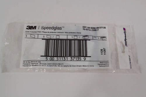 5pk 3M Speedglas 9002X, 9000XF Inside Protection Plates, New, 04-280-00,