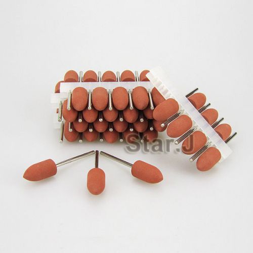 50pcs dental lab silicone rubber polishers diamond polishing burs new for sale