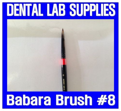 NEW Dental Lab Porcelain Build Up Babara Brush #8 - Us Seller