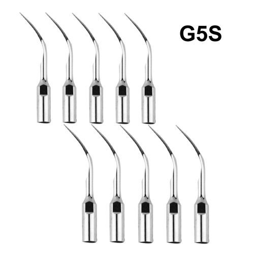 10x G5S Dental Ultrasonic Piezo Scaler Scaling Tips Hanpiece Fit SATELEC NSK DTE