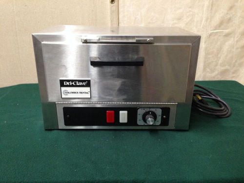 Columbus Dental Dri-Clave Model 75A &#034;Refurbished Working&#034;