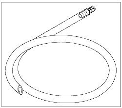 Pelton &amp; Crane DRAIN TUBE ASSEMBLY (Large) (Autoclave Sterilizer)