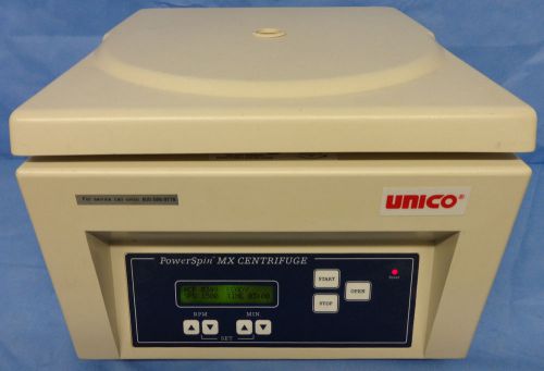 Unico PowerSpin MX Centrifuge Model: C8606 (3400rpm) Demo Unit