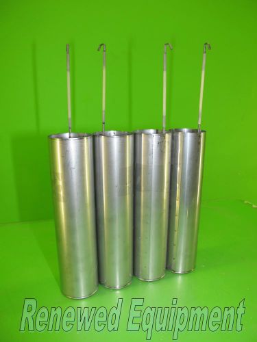 Cryogenic Canisters for Liquid Nitrogen Tank Dewar LOT of 4