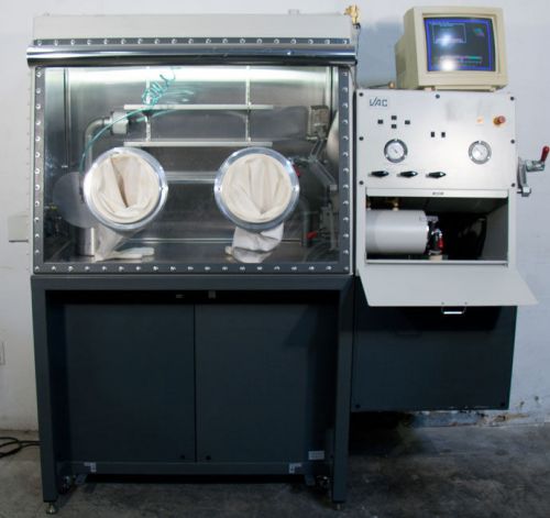 Very clean vac nexus glove box with scroll pump for sale