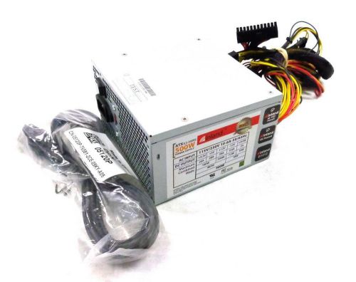 Inland atx ils-500r2 500w silver series desktop power supply | 50/60 hz | 230v for sale