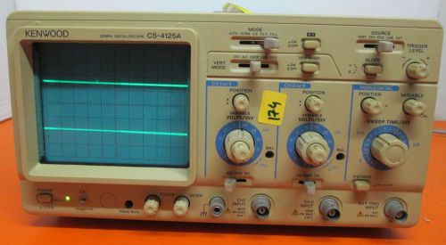 KENWOOD 20MHZ OSCILLOSCOPE CS-4125A