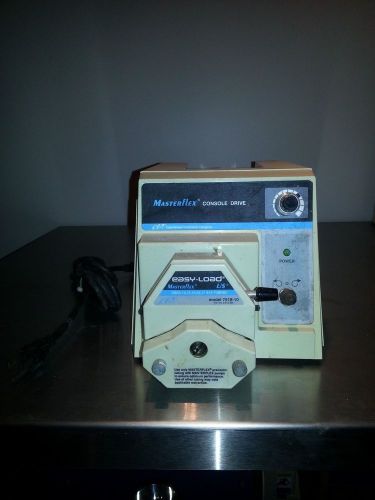 Cole Parmer Masterflex Drive Peristaltic Pump Model 77521-40 with Head 7518-10