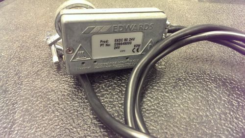 BOC EDWARDS VACUUM EXDC80 D39645000 TURBOMOLECULAR PUMP DRIVE MODULE FOR EXT70