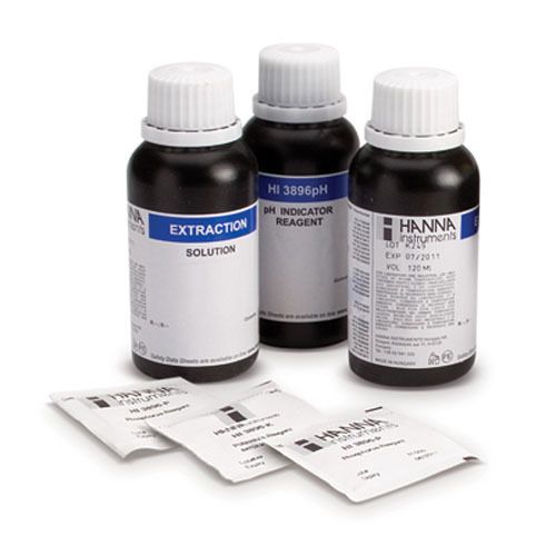 Hanna Instruments HI3895-010 Quick Soil NPK &amp; pH Reagent set, 10 tests