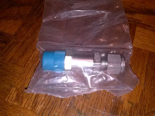 Swagelok SS-4C1-10  ,,  10 psi Poppet  Check Valve New