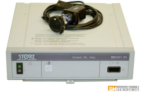 STORZ 202221-20 Tricam SL NTSC Camera Control Unit w/ STORZ Tricam camera head