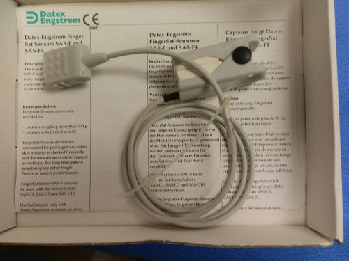 Datex Ohmeda SAS-F Adult Finger Clip Spo2 Sensor Probe 1M