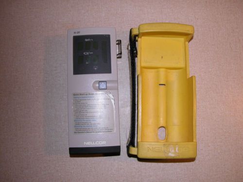 Nellcor N-20 Portable Patient Monitor SpO2 Sensor For Parts / Repair