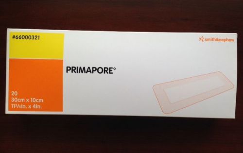 SMITH &amp; NEPHEW Primapore 11 3/4&#034;x4&#034; #66000321 20 per box New Fresh Product