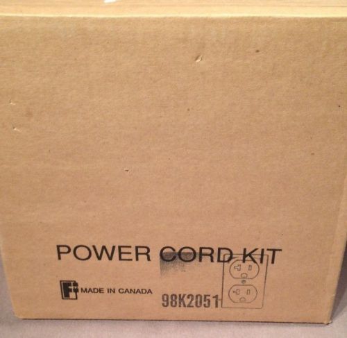 **NEW** XEROX 120 VOLT 20 AMP POWER CORD KIT 98K2051 1065 FAMILY 120 V OUTLET