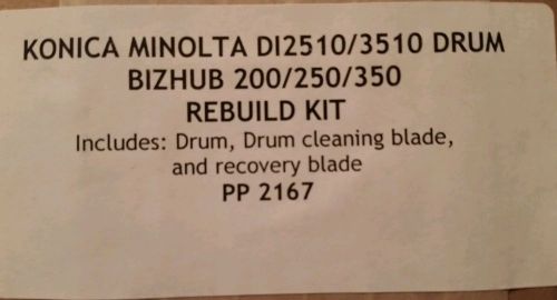 KONICA MINOLTA DRUM KIT PP-2167 USED IN DI2510 3510 B200 250 350 MODEL COPIERS