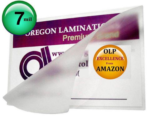 New 7 mil double letter laminating pouches 11-1/2 x 17-1/2 qty 100 laminator for sale