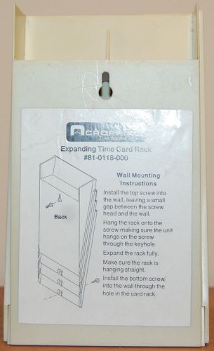 Acroprint Expanding Time Card Rack