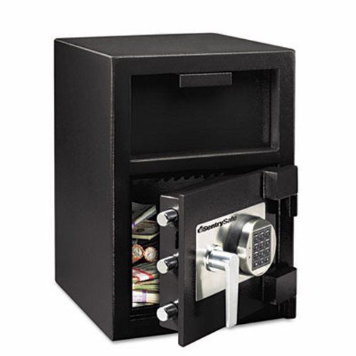 Sentry safe depository safe, 1.3 ft3, 14w x 15-3/5d x 24h, black (sendh109e) for sale