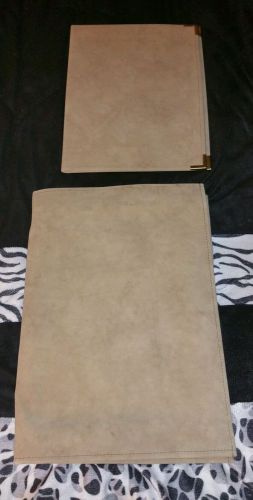 SuedeLeather Executive Business College MBA University Portfolio Folder