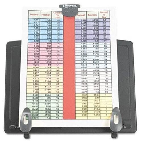 Innovera Freestanding Desktop Copy Holder - 11.38&#034; X 12.5&#034; X 2&#034; - (59000)