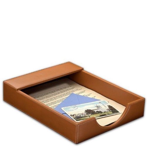 Levenger morgan letter tray-tan *unused* for sale