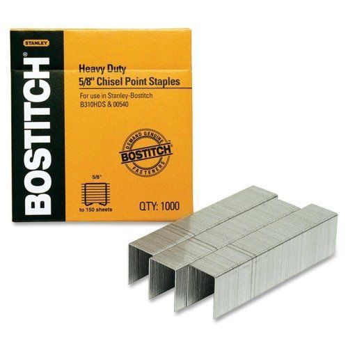 Stanley Bostitch Premium Heavy Duty Staples 1000pk - BOSSB3558-1M Free Shipping