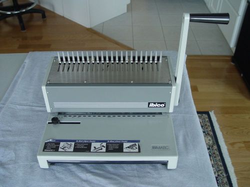 Ibico Ibimatic Manual Punch Comb Binding Machine - Refurbished